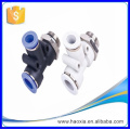 Zhejiang union tee professional PST series top quality pneumatic tube fitting